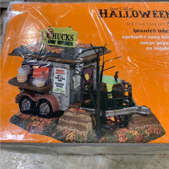 Department 56 halloween upchucks soup kitchen